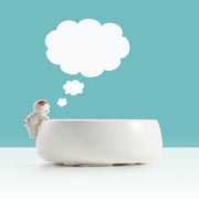 Pet drinking water bowl dog bowl rice bowl