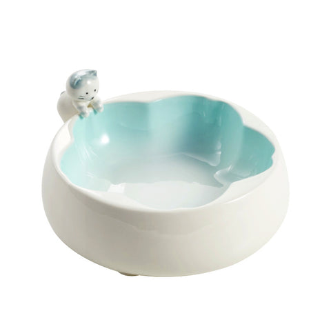 Pet drinking water bowl dog bowl rice bowl