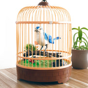 Simulation Bird Cage Children's Toy Induction Stall Decoration