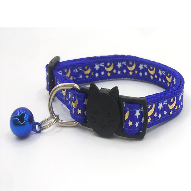 New Product Pet Collar Luminous Print Cat Strap