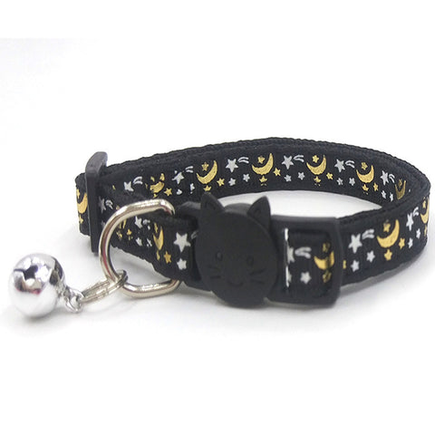 New Product Pet Collar Luminous Print Cat Strap