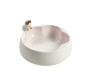 Pet drinking water bowl dog bowl rice bowl