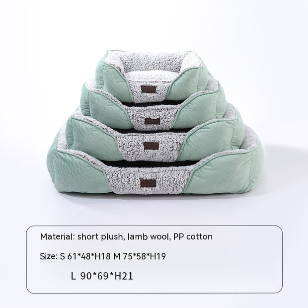 Self-heating Thermal Pet Bed Closed