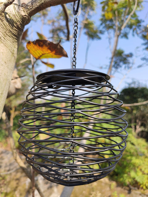 Outdoor Hanging Wild Bird Feeder Round