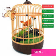 Simulation Bird Cage Children's Toy Induction Stall Decoration