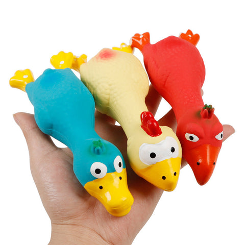 Latex Duck Pet Sound Toy