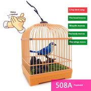 Simulation Bird Cage Children's Toy Induction Stall Decoration