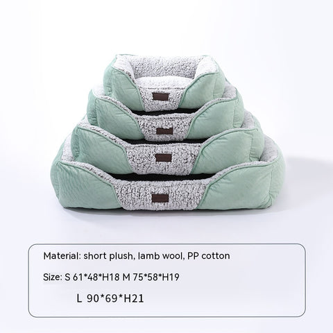 Self-heating Thermal Pet Bed Closed