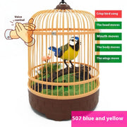 Simulation Bird Cage Children's Toy Induction Stall Decoration